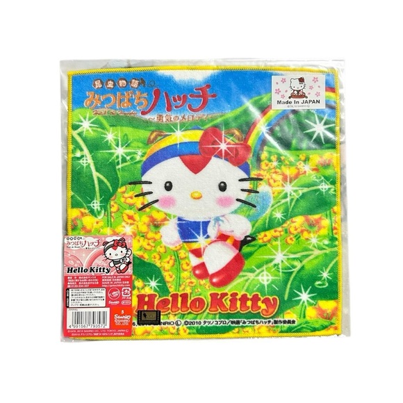 Sanrio Hello Kitty Handkerchief Hand Towel - Picture 1 of 1